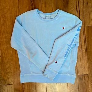Champion Baby Blue Crewneck